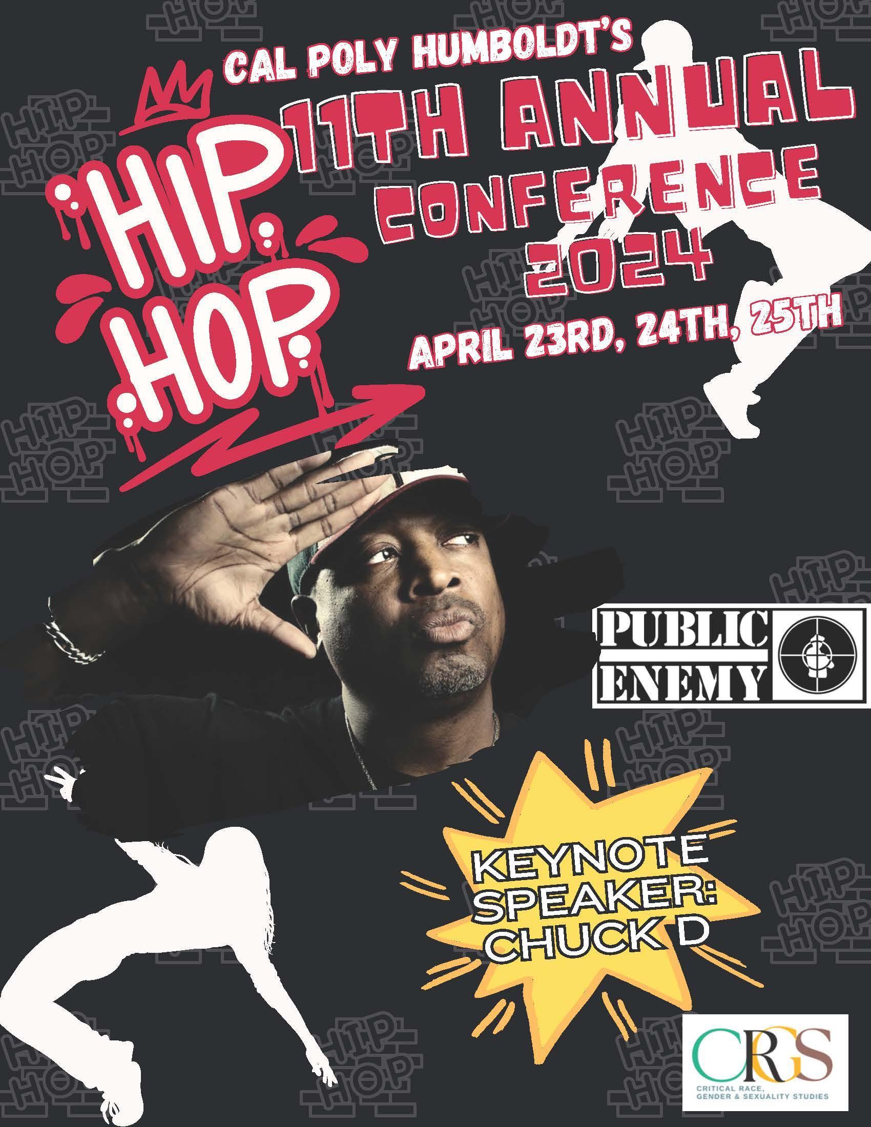 11th Annual Hip Hop Conference featuring Keynote Chuck D of Public Enemy